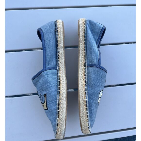 Sam Edelman Leni 6 Queen Bee Espadrille - Size 8 - Blue - Picture 4 of 8